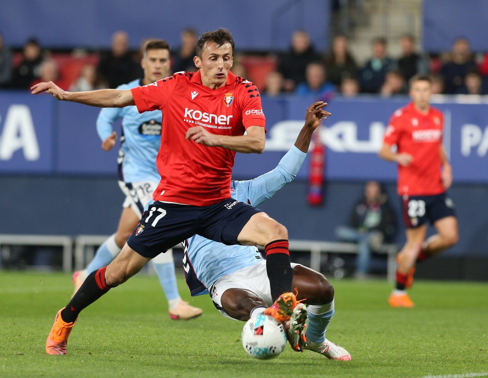 Mejores imágenes del Osasuna-Celta