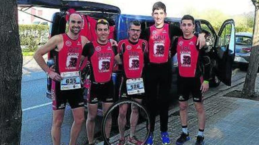 Gutiérrez, Goikoetxea, Remírez, Azanza y Napal.