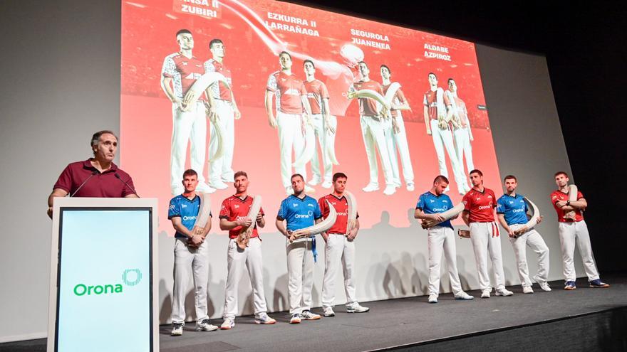 Los pelotaris de Oriamendi 2010: &quot;Queremos que el remonte siga vivo&quot;