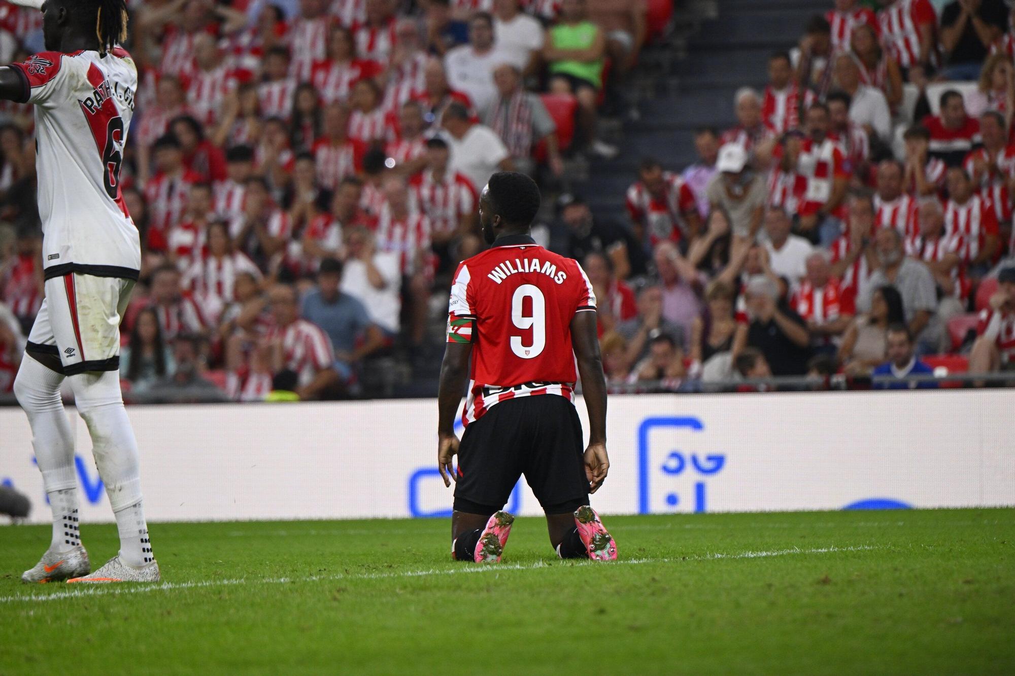 El Athletic - Rayo Vallecano, en imágenes