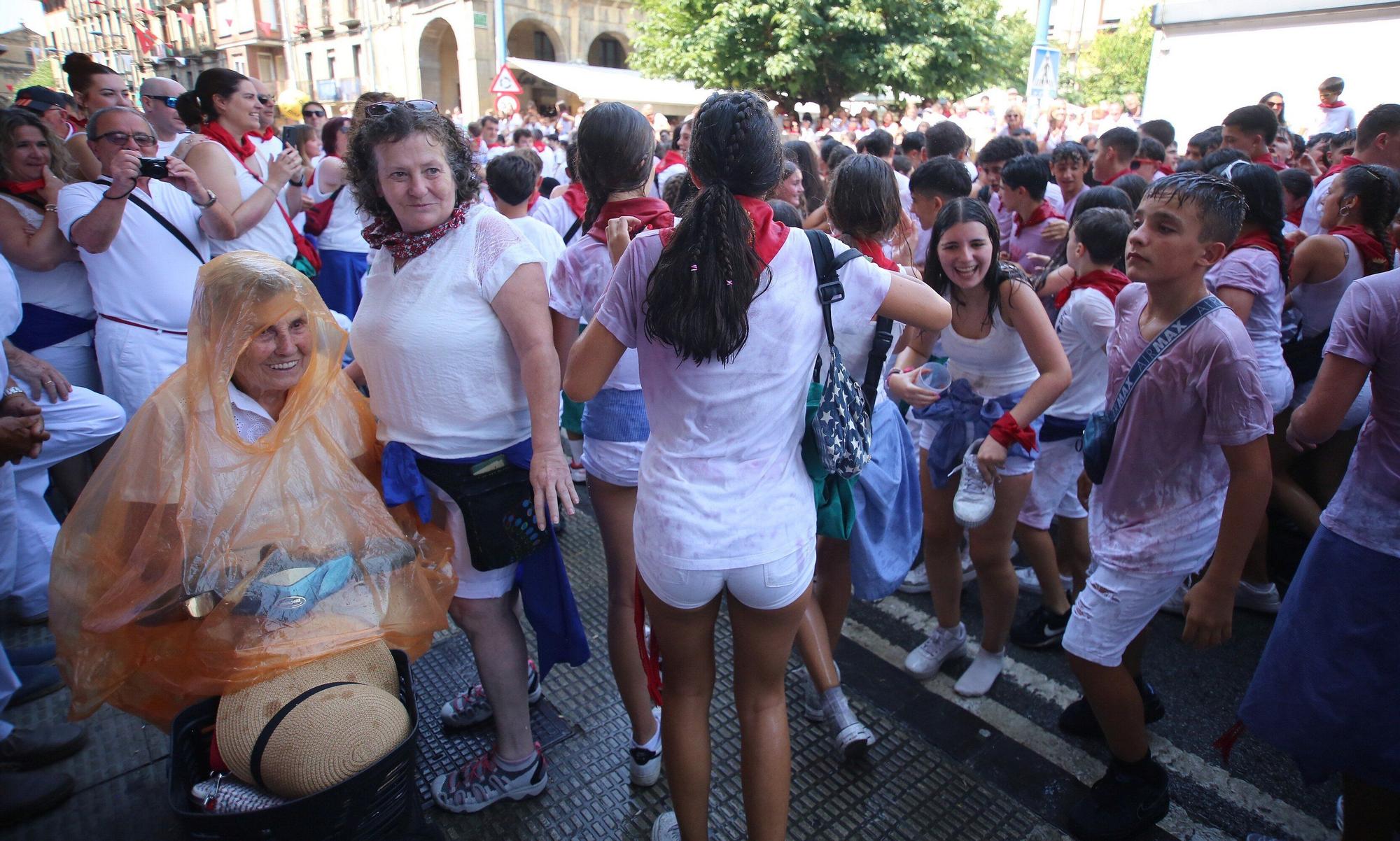 Fotos del chupinazo de Tafalla