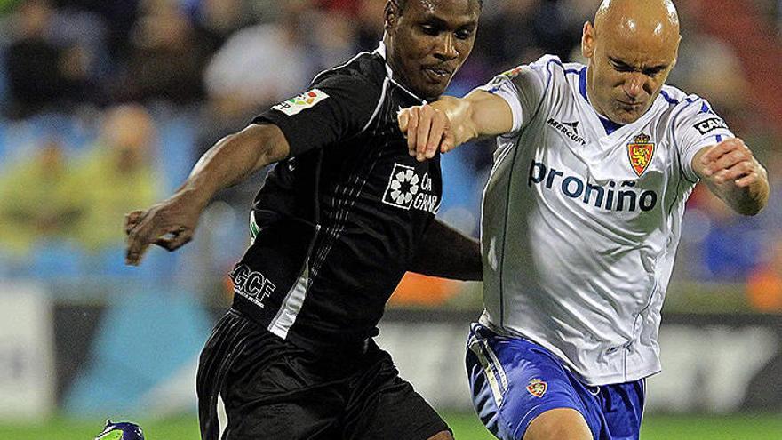 Empate a nada  en La Romareda