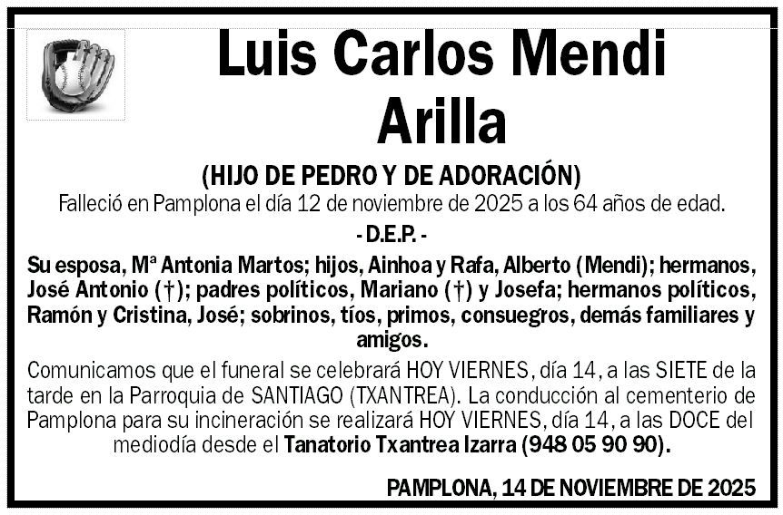 Luis Carlos Mendi Arilla