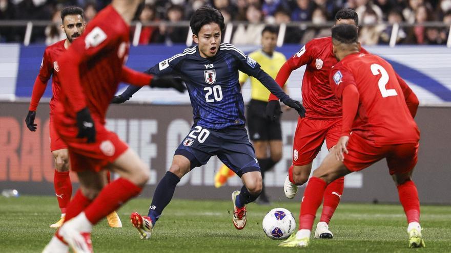 Kubo no se entrena y no jugará ante Paraguay