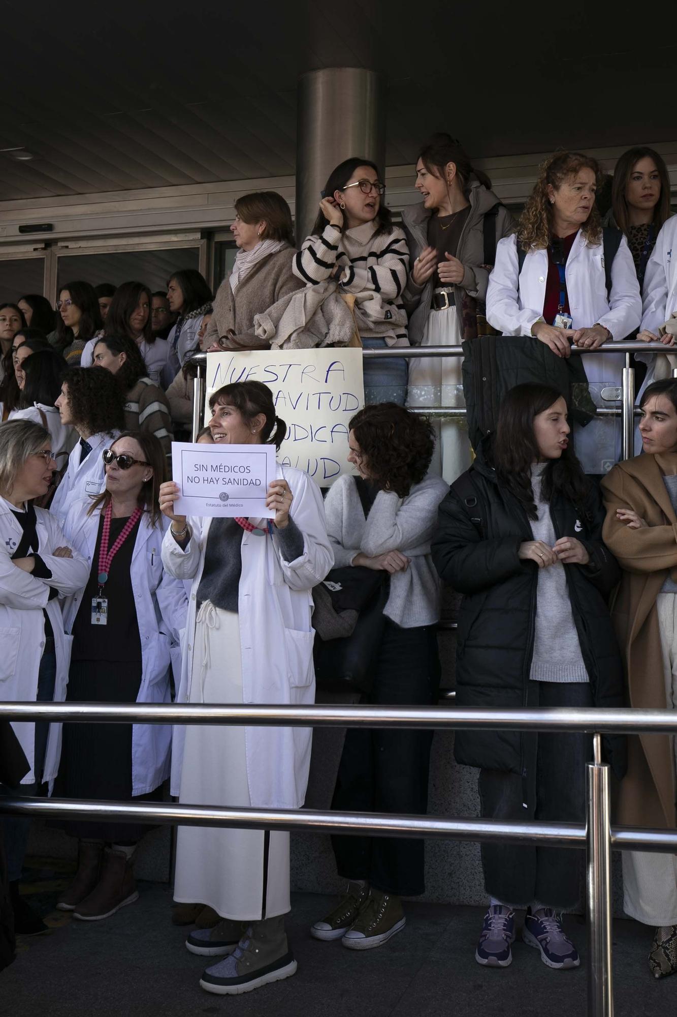 Los médicos de Gasteiz se movilizan por un Estatuto propio