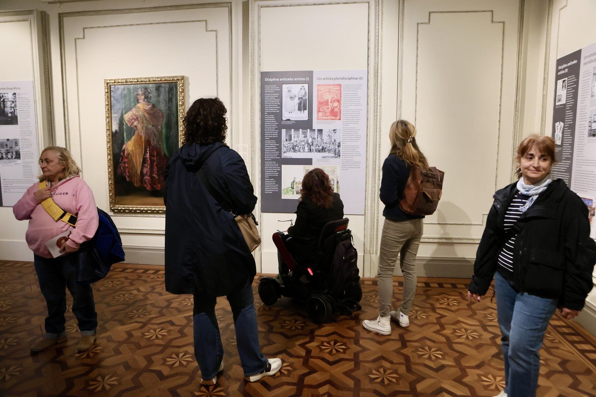 En imágenes: Presentación de la exposición “Isaak Díez (1891-1962). Vida y obra de un artista” en el Museo de Bellas Artes