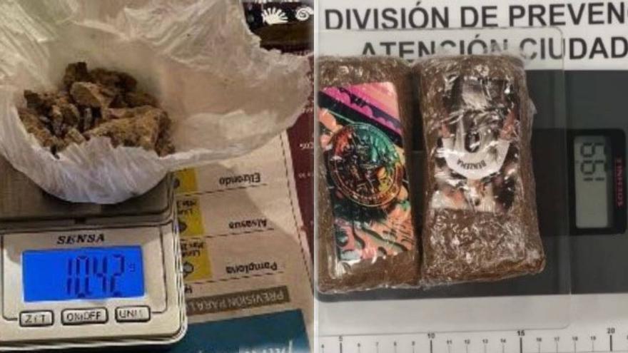 Dos detenidos por tráfico de drogas en Sarriguren