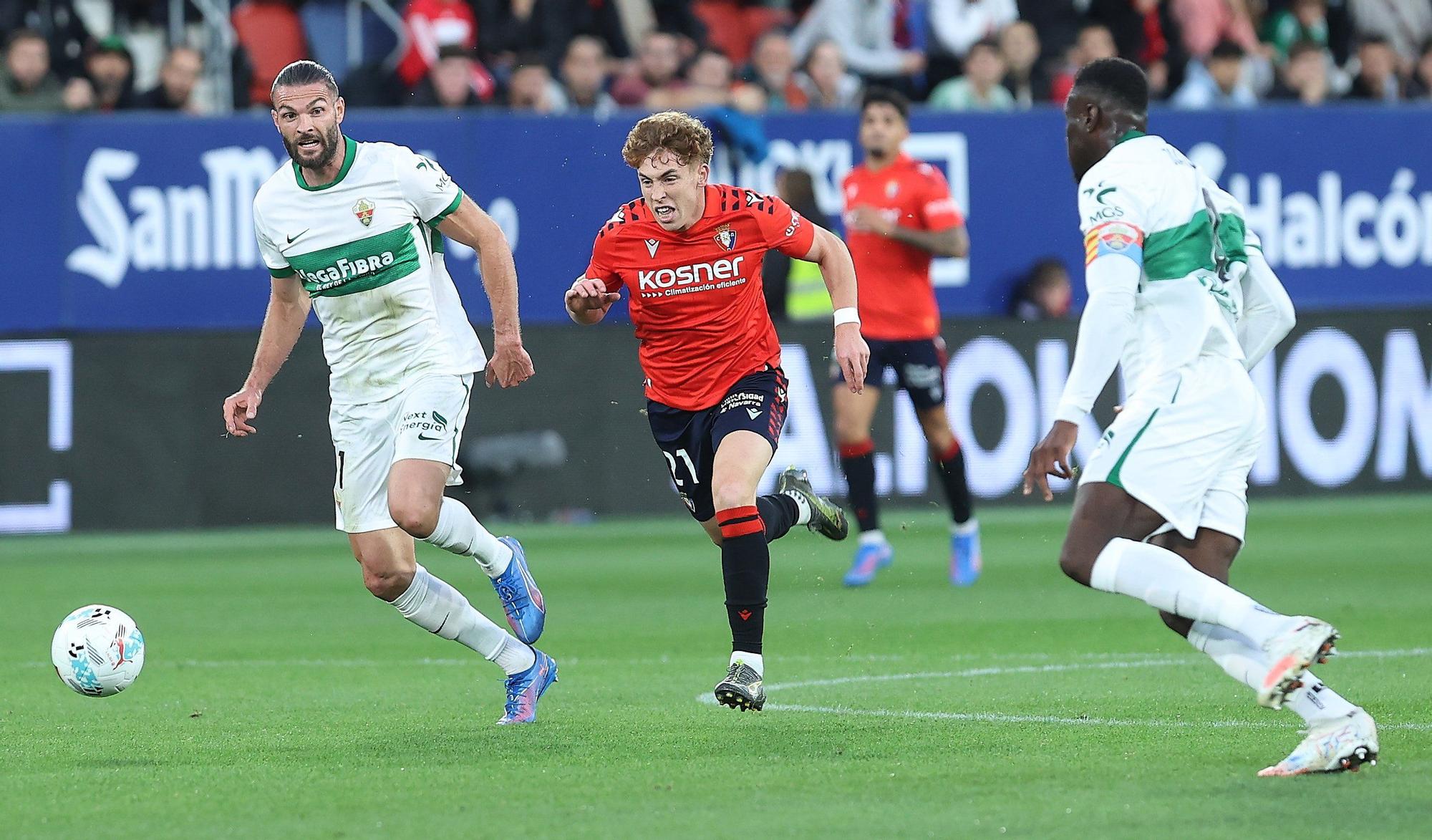 Las mejores imágenes del Osasuna-Elche
