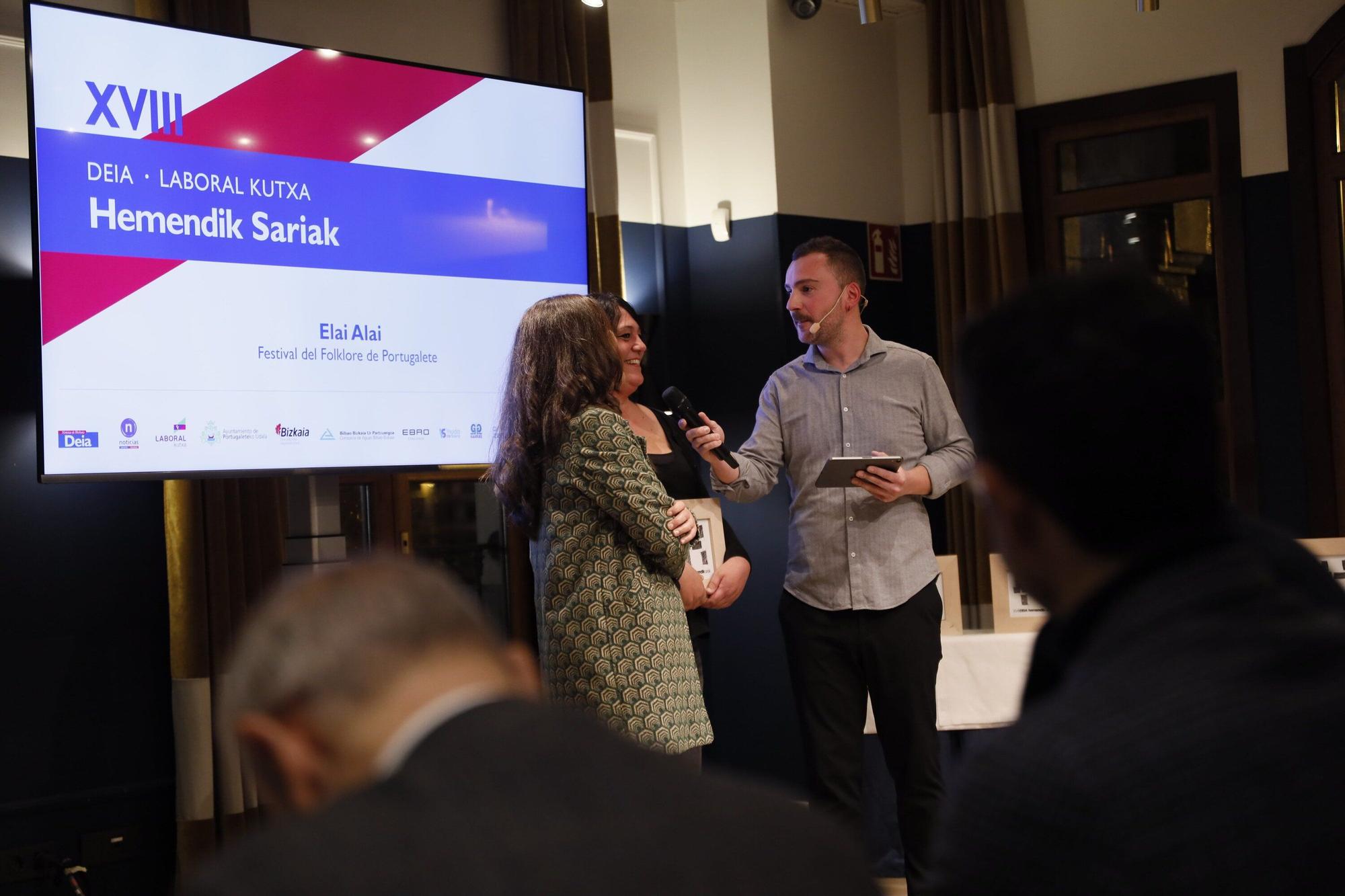 En imágenes: XVIII DEIA Laboral Kutxa Hemendik Sariak Ezkerraldea