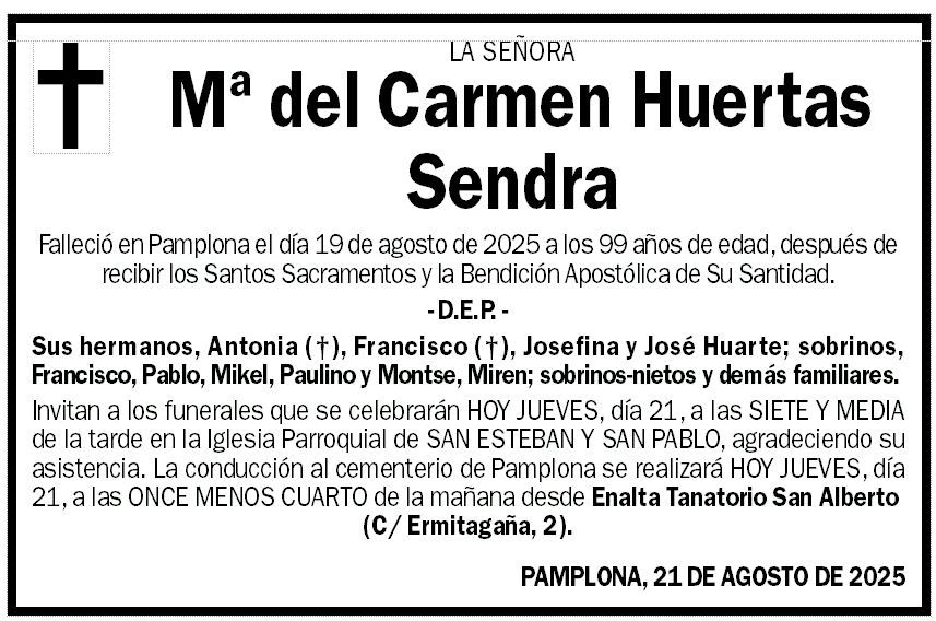 Mª del Carmen Huertas Sendra