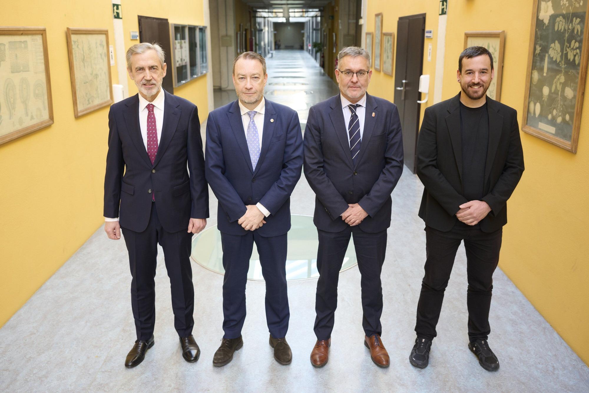 Fotos de la toma de posesión de Francisco Javier Santiago Marcos como nuevo presidente del Consejo Social de la UPNA