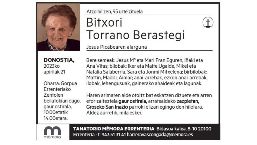 Bitxori Torrano Berastegi