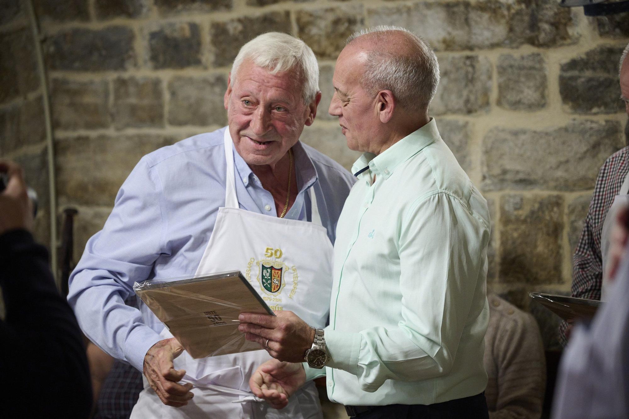 La sociedad gastronómica y cultural Gure Leku cumple 50 años