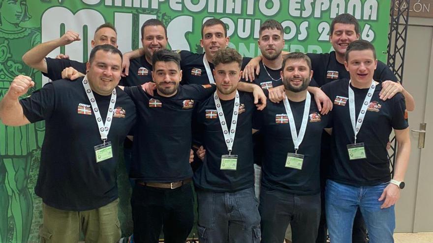 Guipuzcoanos y navarros toman al asalto el Castillo de los Templarios de Ponferrada a base de órdagos