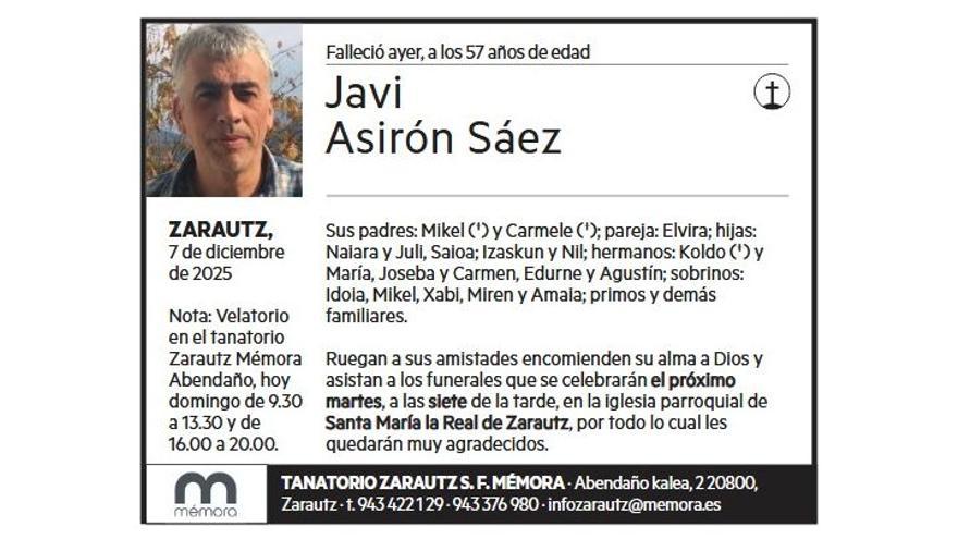 JAVI ASIRON SAEZ