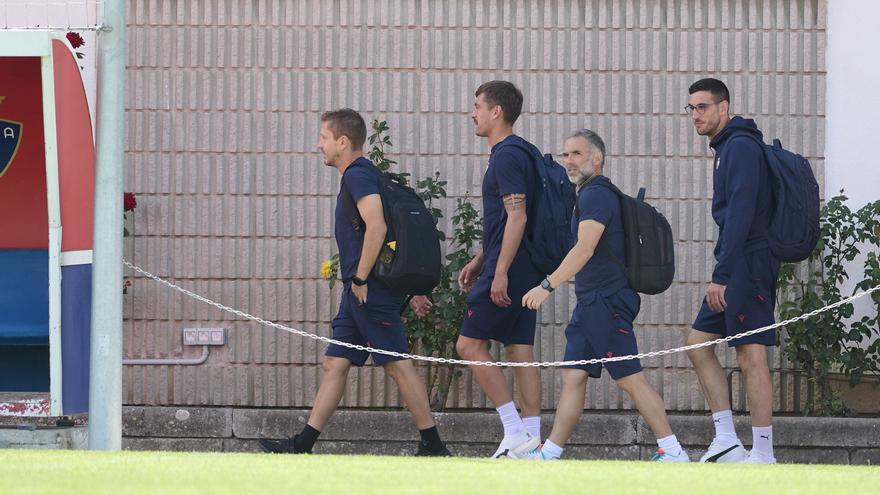 Fotos del entrenamiento de Osasuna de este viernes 28 de agosto