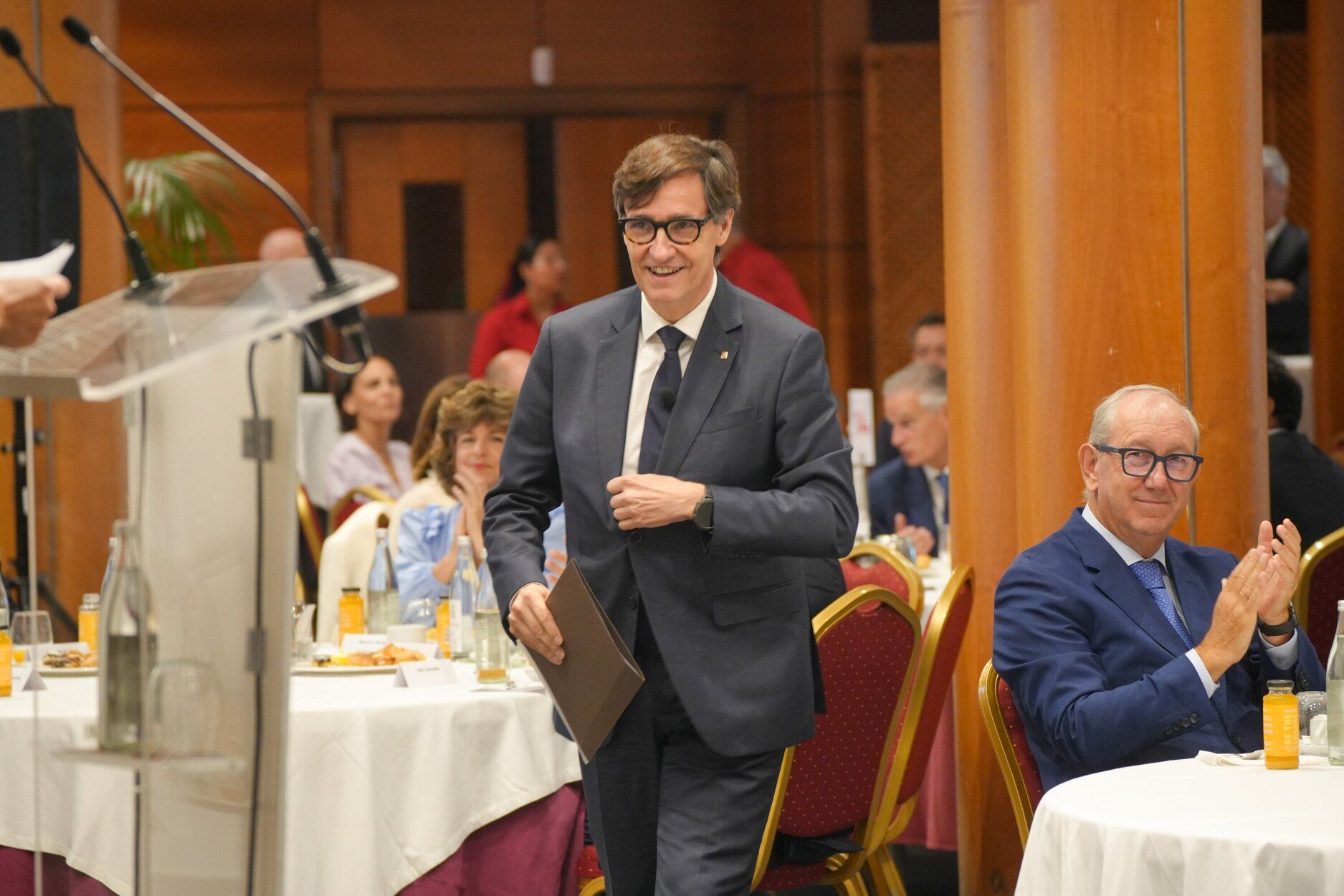En imágenes: Foro &quot;Prosperidad Compartida&quot; en Gasteiz con Salvador Illa