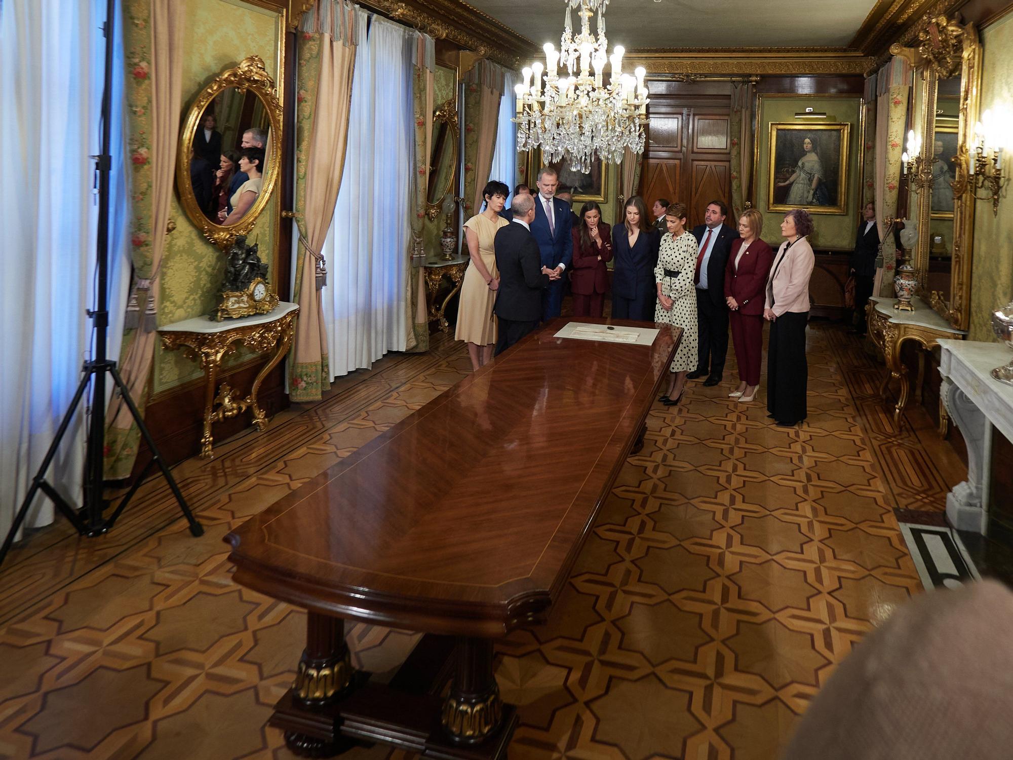 Visita de Felipe de Borbón, Leonor y Letizia a Navarra (viernes 26 de septiembre de 2025)