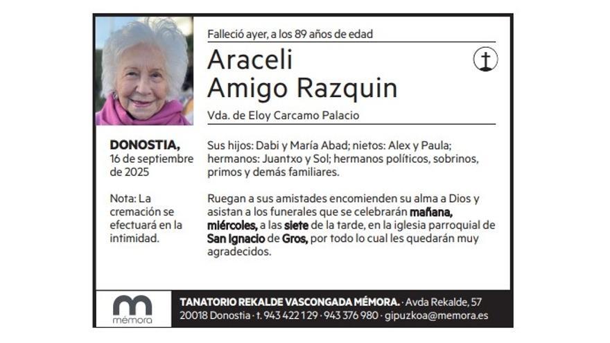 Araceli Amigo Razquin