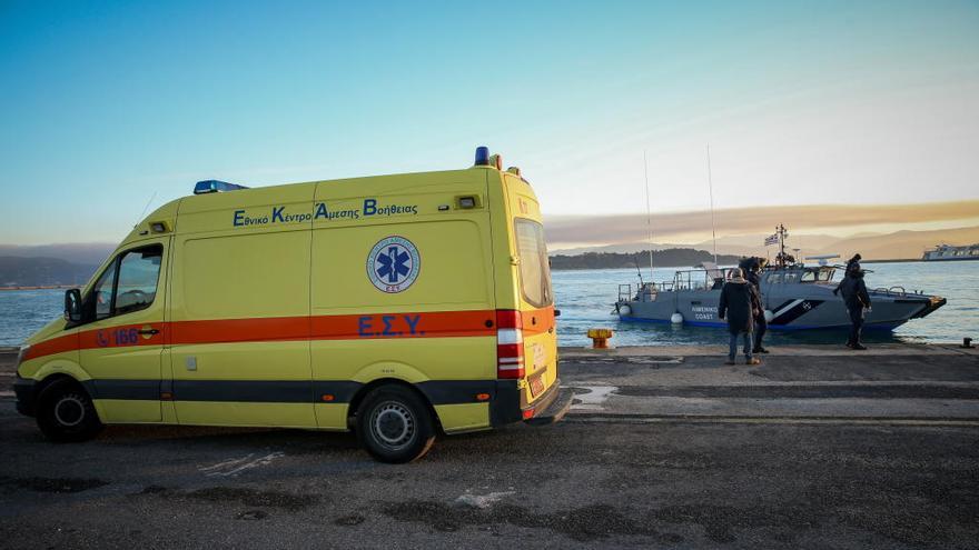 El incendio tuvo lugar en un barco frente a la isla griega de Corfú.