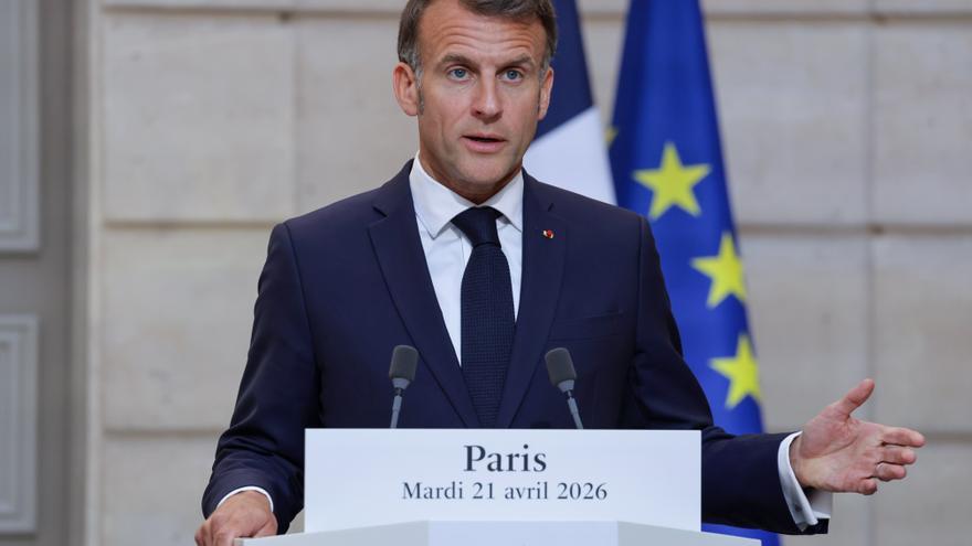 Macron considera "legítimo" cuestionar el acuerdo de asociación de la UE con Israel