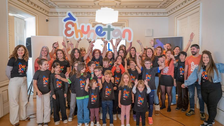 ‘Ehunetan’, lema de la fiesta de la Escuela Pública Vasca