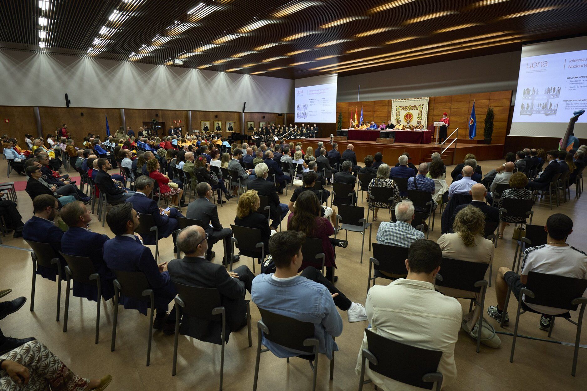 Fotos del inicio del curso académico en la UPNA