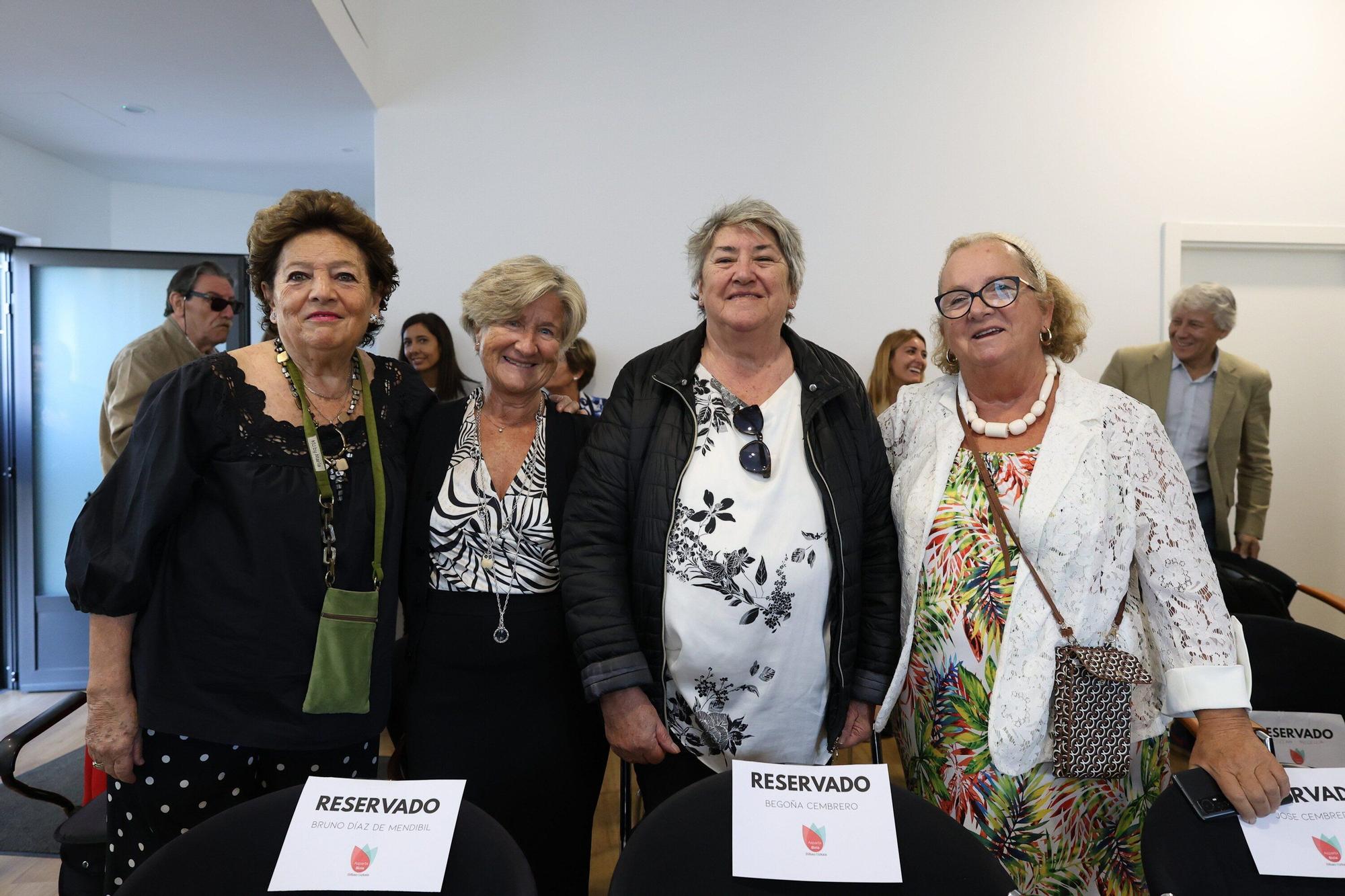 Conchita Arrugarreta, Elvira Rojo, Maria José Zamarripa y Conchi Gómez.