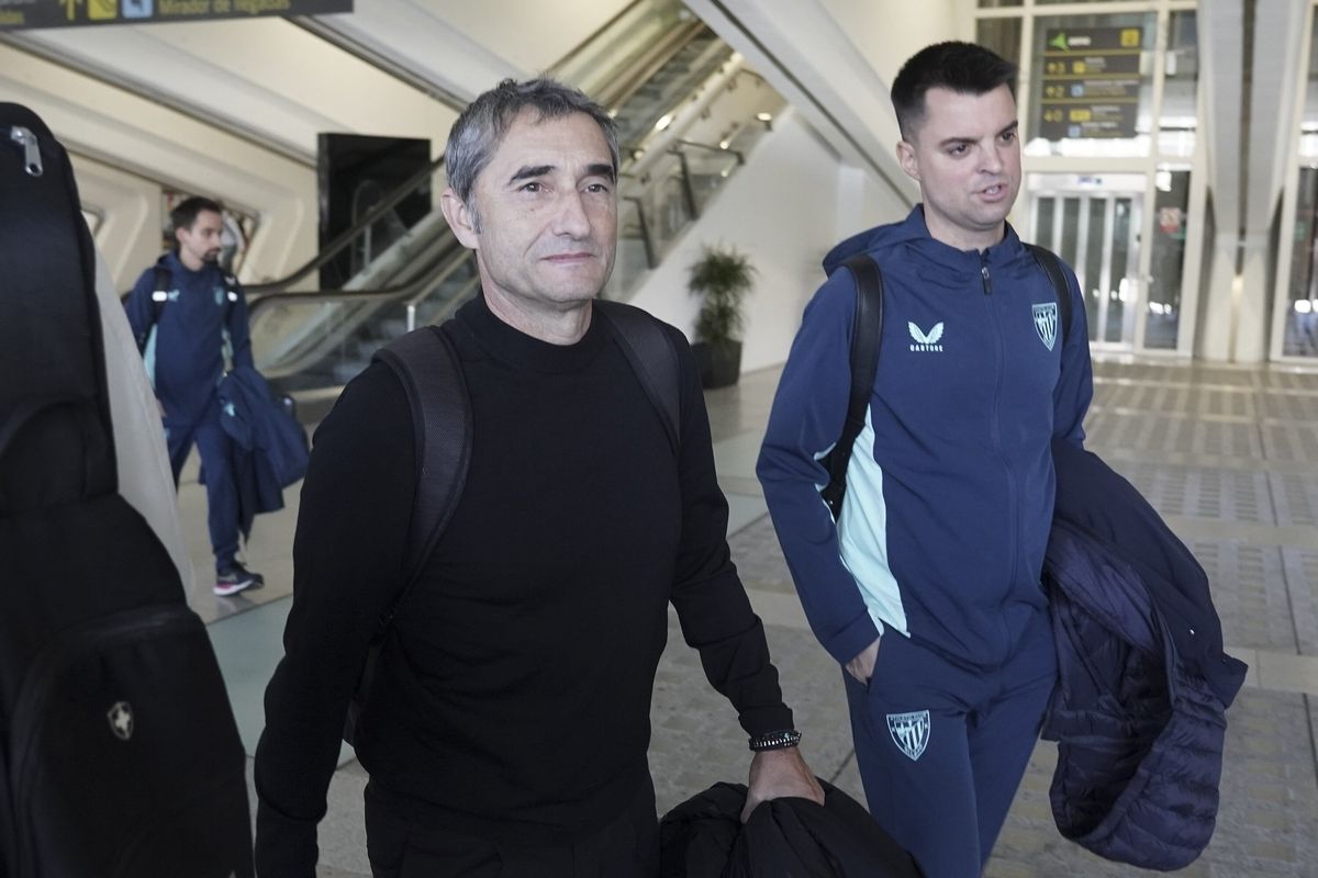 El Athletic vuelve a Bilbao desde Dortmund