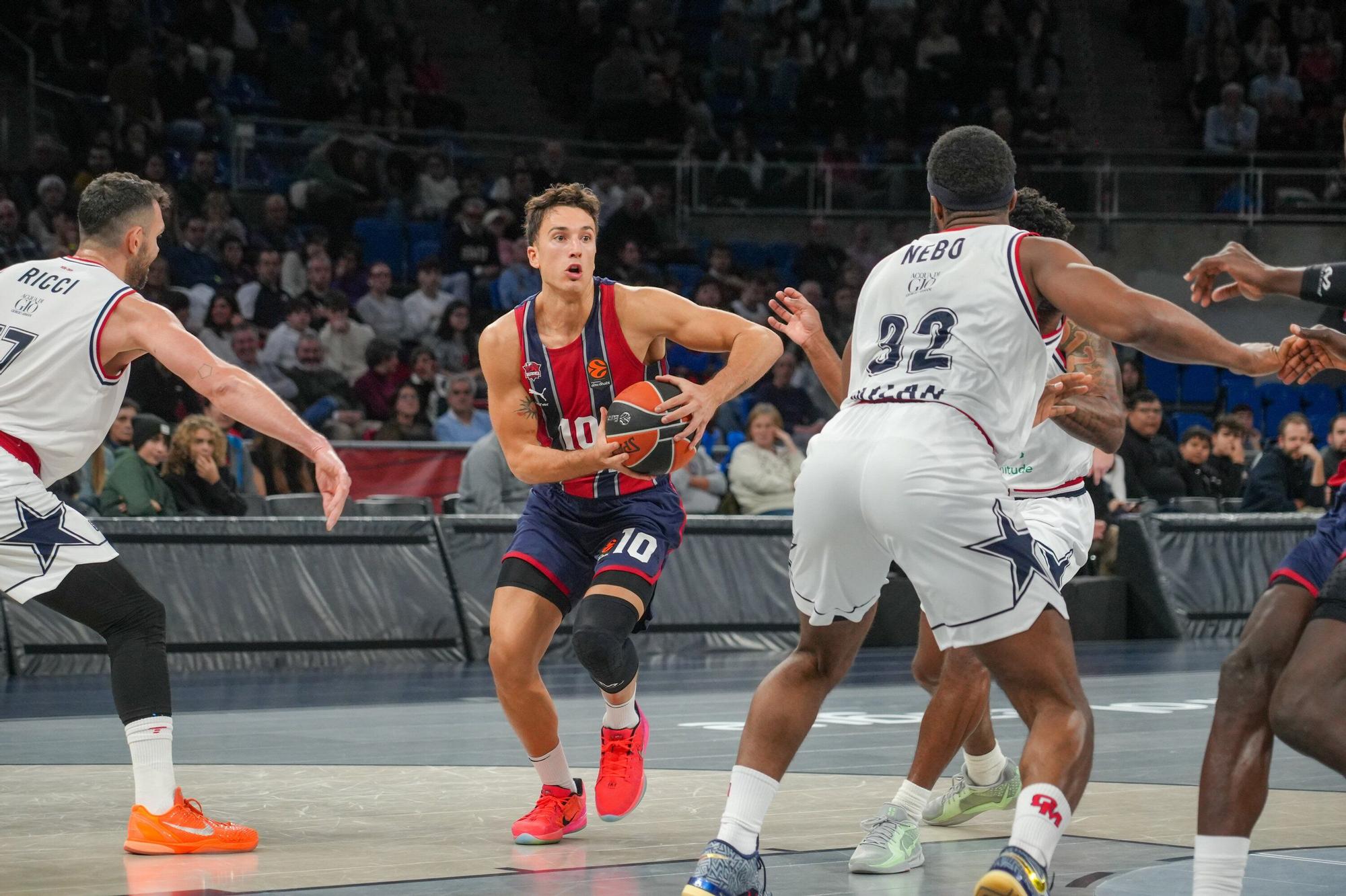 En imágenes: Baskonia se impone a Armani Milan con solvencia