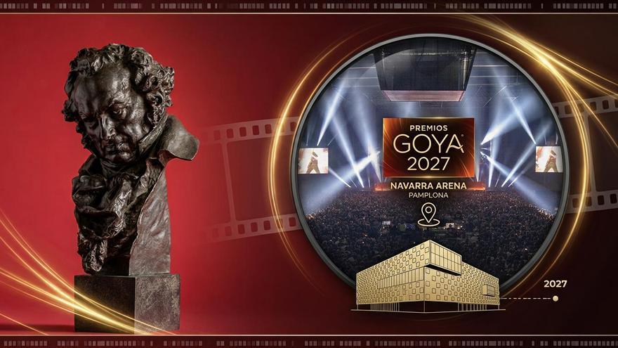 La gala de los Goya 2027 se celebrará en Pamplona