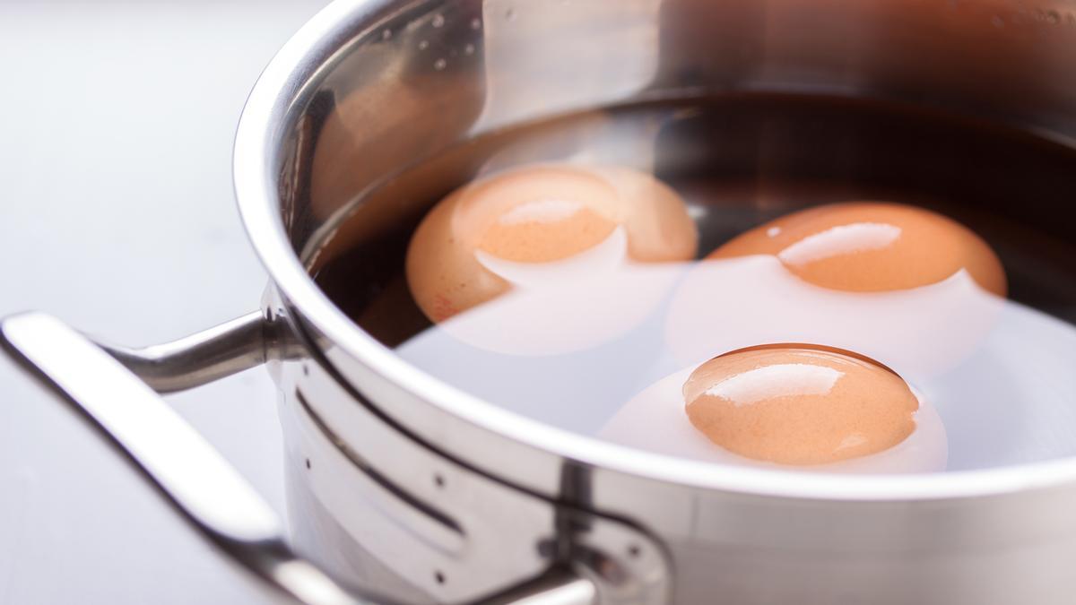 Receta de mayonesa con huevos cocidos.