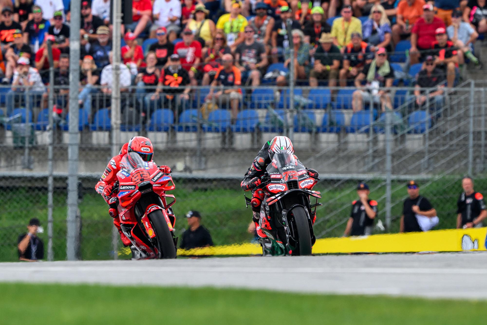 El Gran Premio de Austria de MotoGP 2025, en imágenes