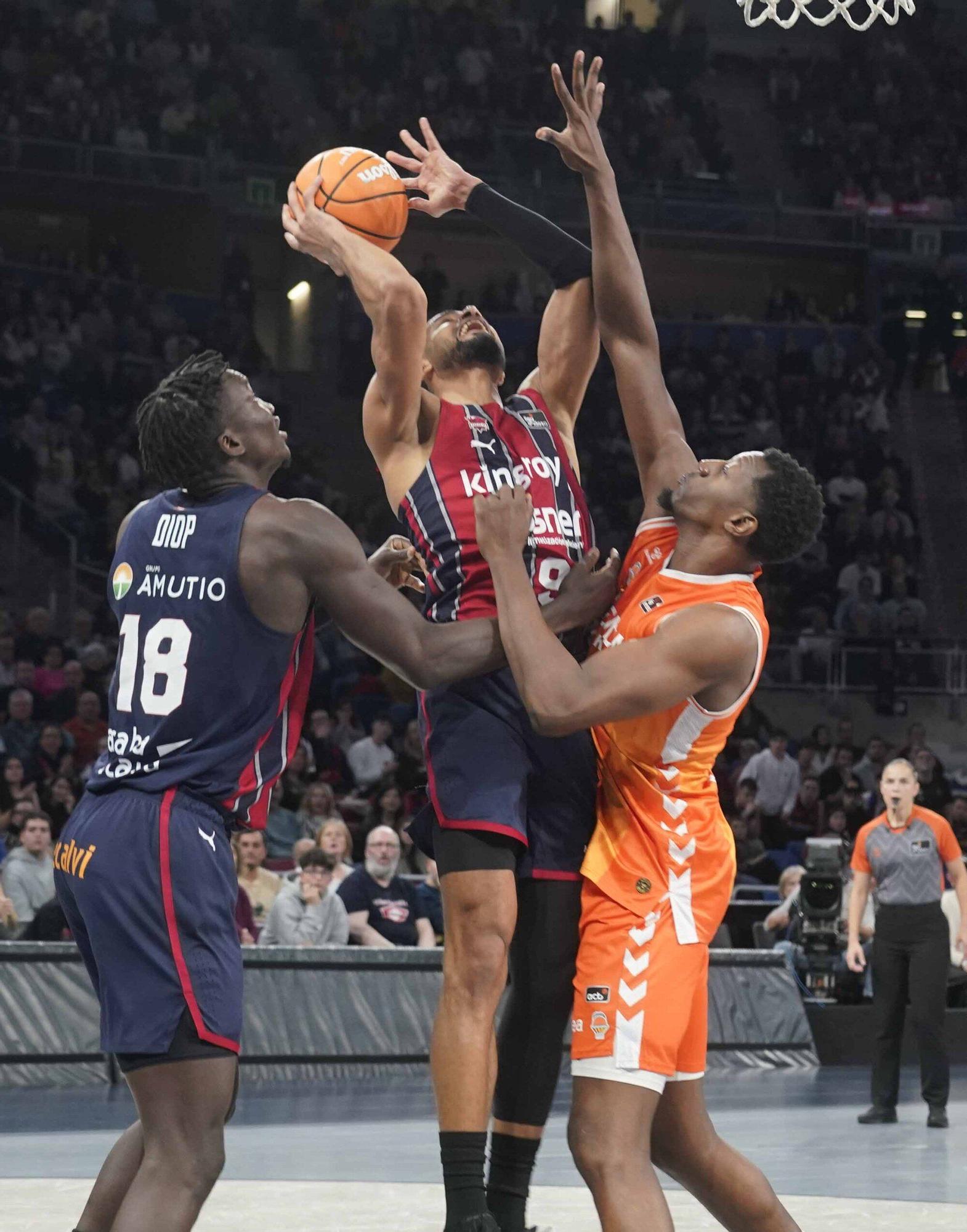 En imágenes: Derrota del Baskonia ante el Valencia Basket