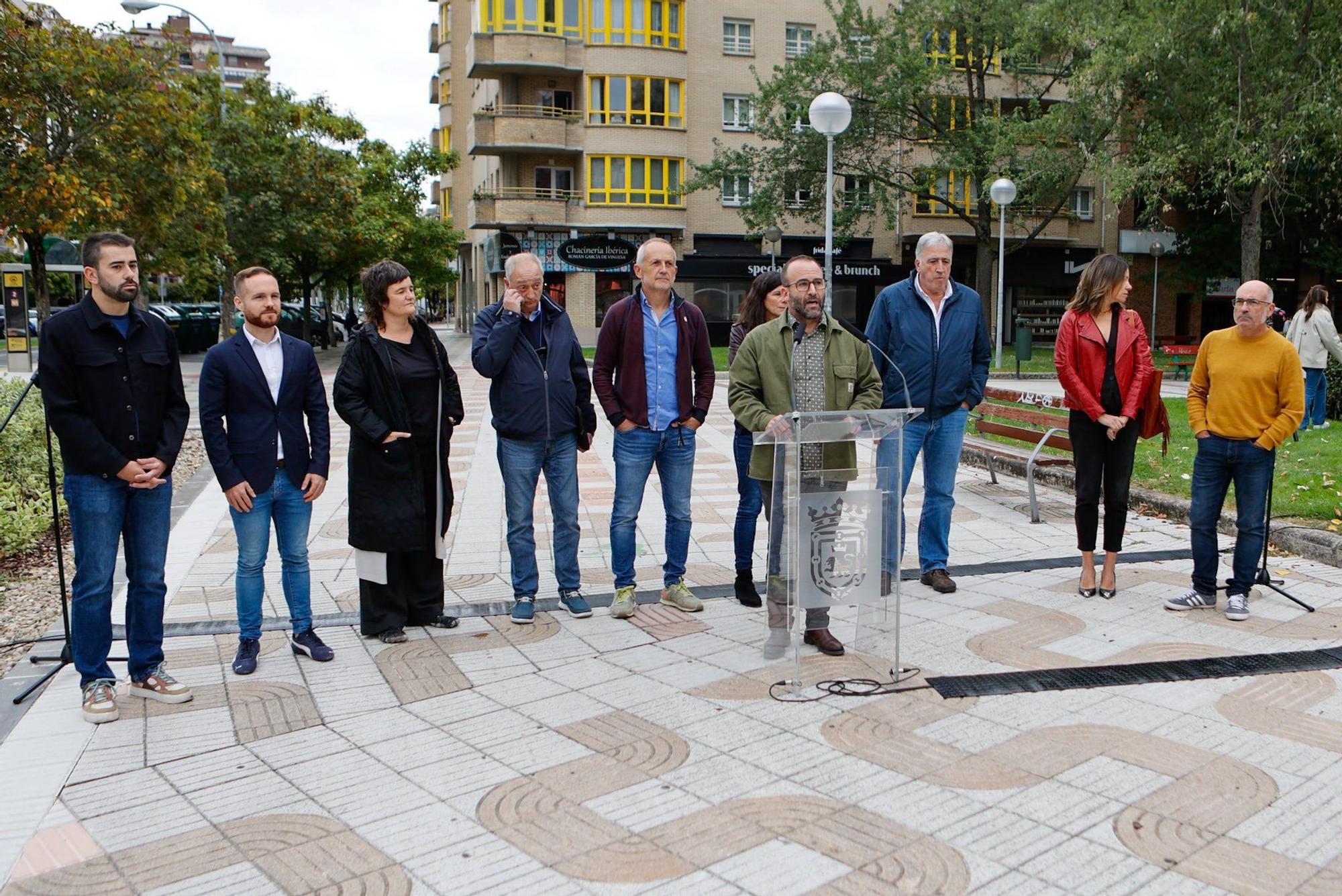 Inauguración del corredor sostenible de Pío XII