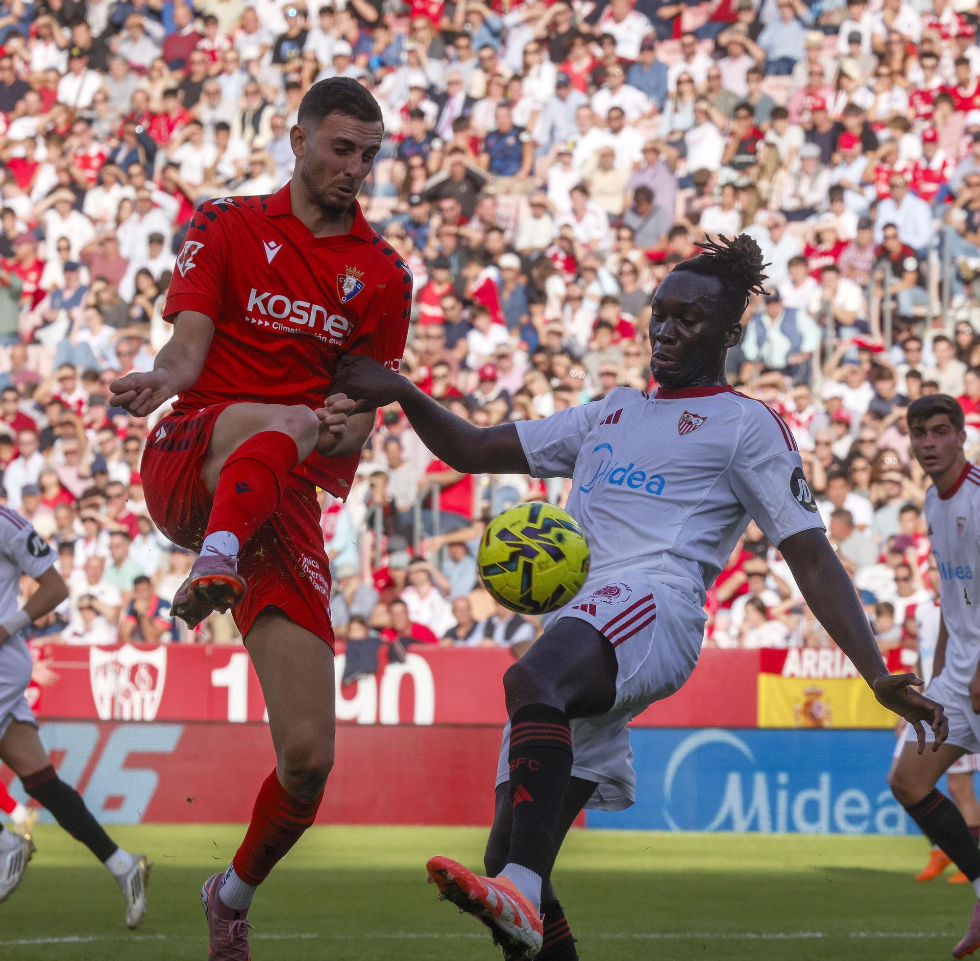 EN FOTOS | Las mejores imágenes del Sevilla-Osasuna