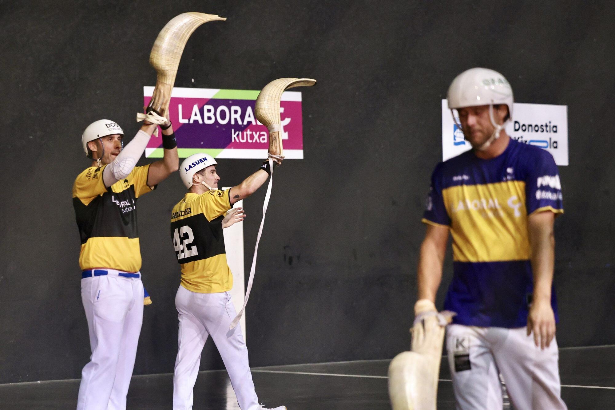 Barandika-López y Elaia-Maia, campeones de la Jai Alai League ante Urreisti-Basque y Sorozabal-Arai