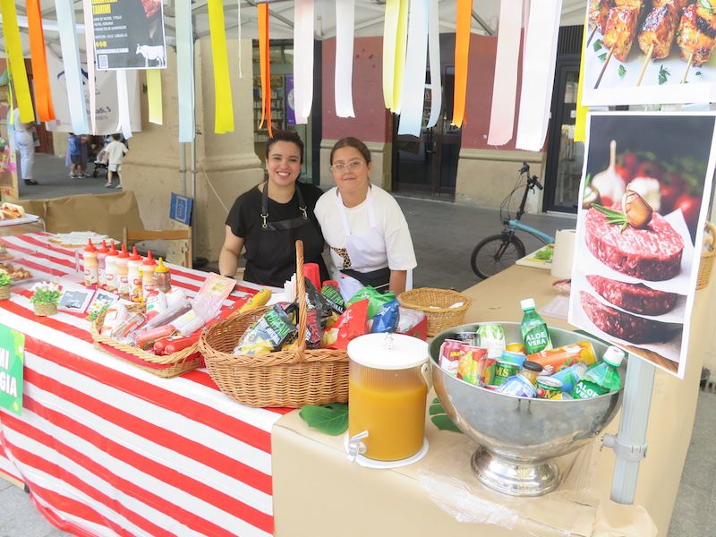 Feria de Verano de la asociación de comerciantes de Urretxu y Zumarraga