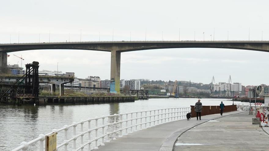 Detenido por ir andando por el arcén en el Puente de Rontegi en sentido Getxo