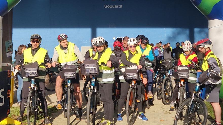 Las bicis eléctricas tomarán este domingo la Vía Verde