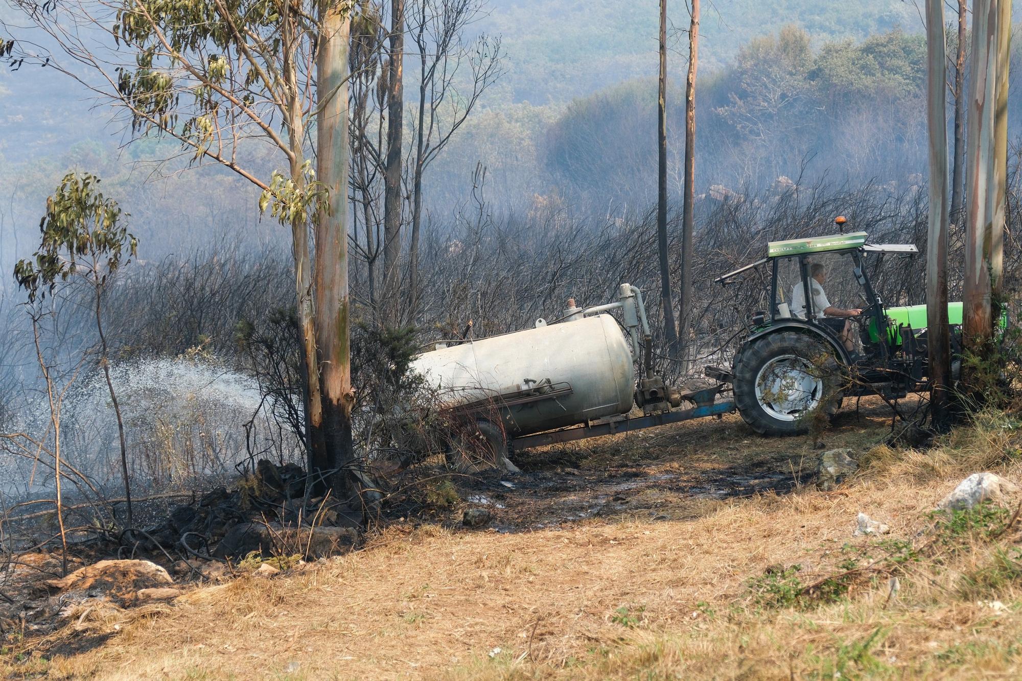 Semana negra de incendios: Cuatro muertos y 120.000 hectáreas quemadas