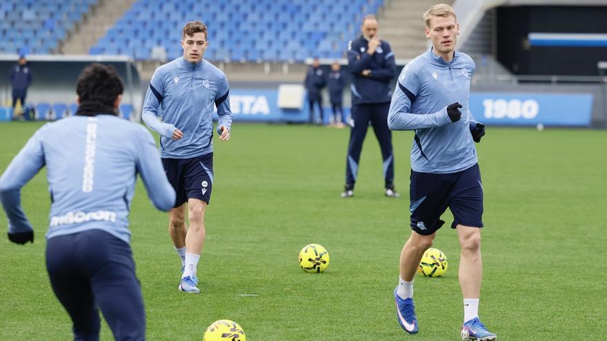 La Real recupera efectivos en ataque