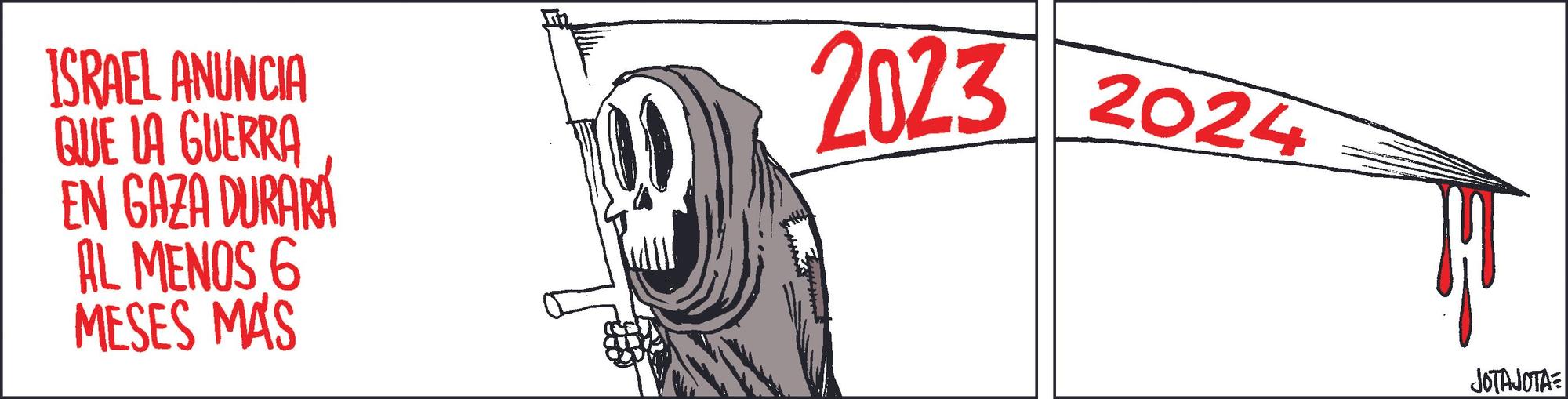 La tira de Jota Jota (03/01/2024)