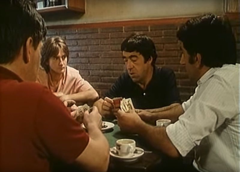 El actor Mikel Garmendia, en el Isabel, en la película.