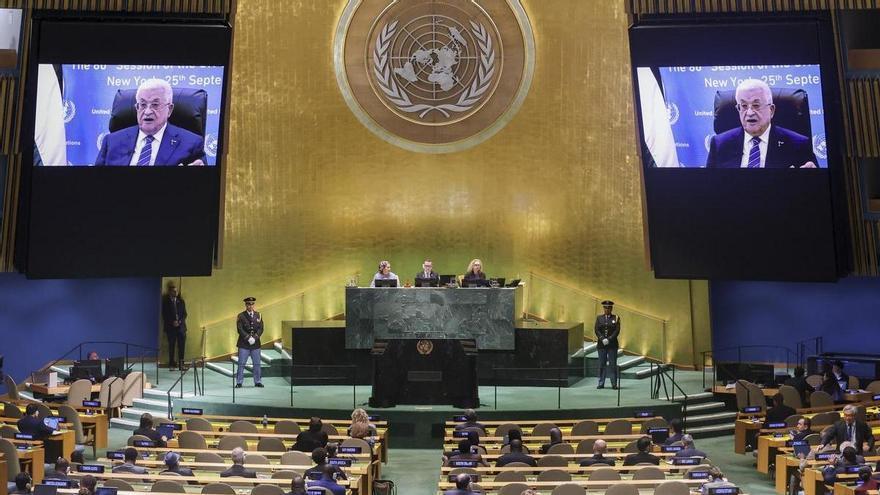 Abás denuncia en la ONU el &quot;genocidio&quot; de Israel y reivindica el control de Gaza: &quot;Hamás no tendrá espacio&quot;