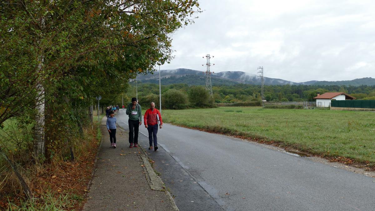 El carril bici transcurrirá por el margen derecho de la calzada de San Pedroko bidea.