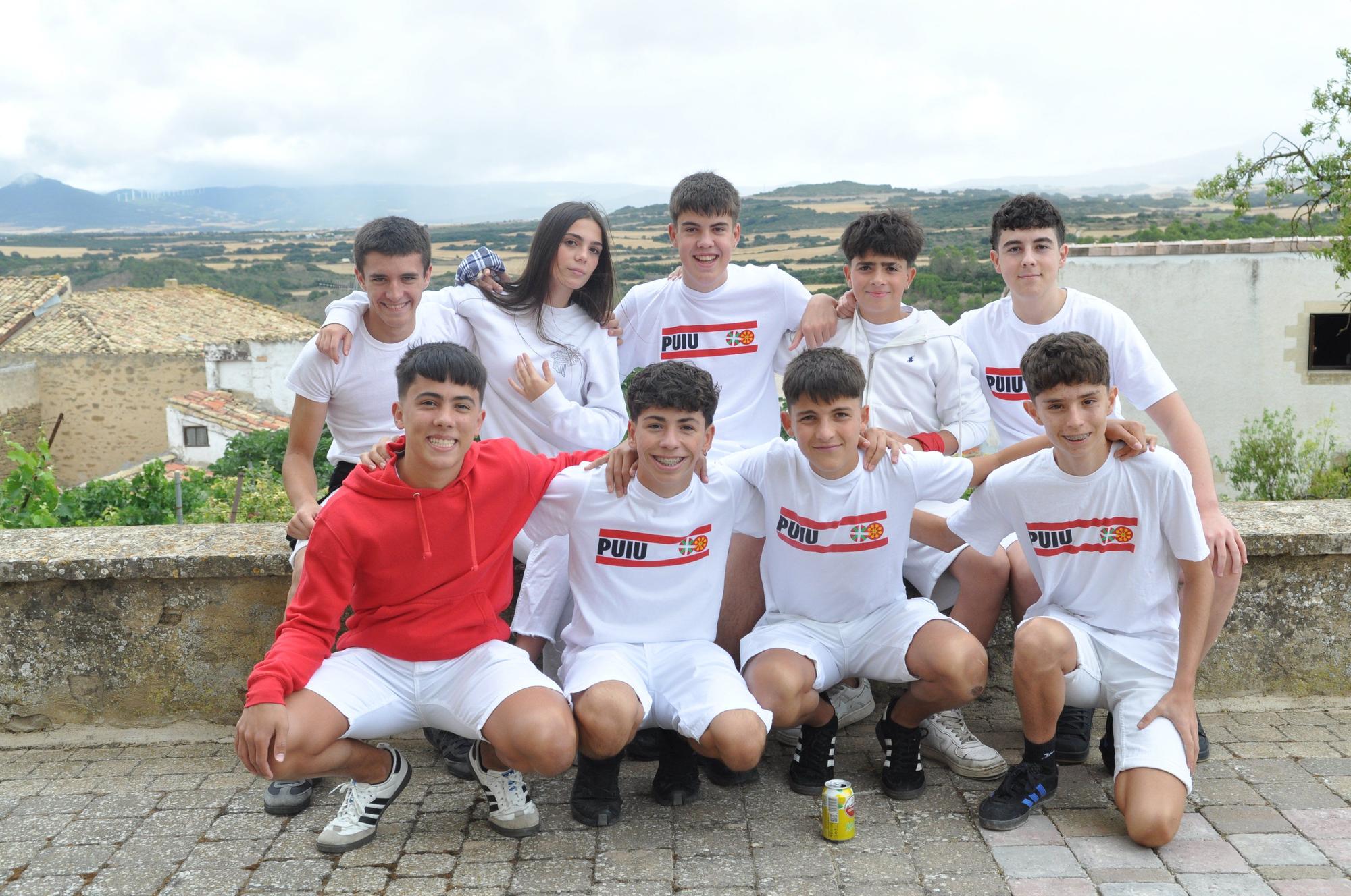 Fotos del txupinazo de las fiestas de Pueyo