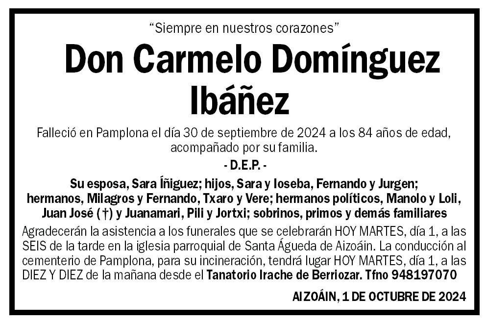 Carmelo Domínguez Ibáñez
