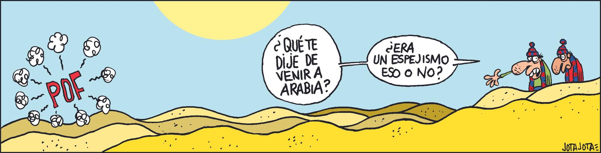 La tira de Jota Jota.