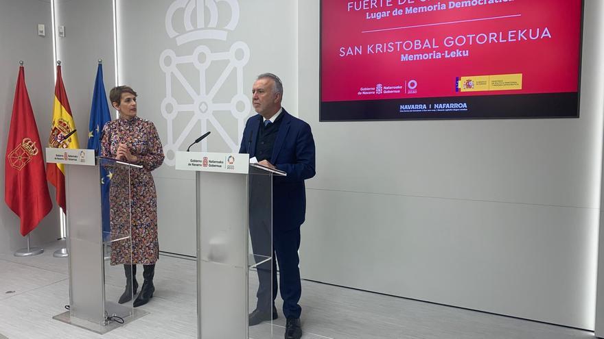 Navarra logra la cesión del Fuerte San Cristóbal, cuya titularidad seguirá siendo del Estado